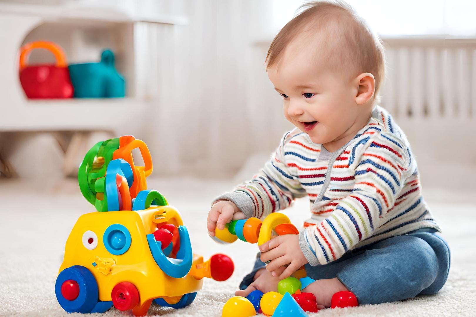 Melhores Brinquedos para Bebê de 8 Meses: 10 Ótimas Opções
